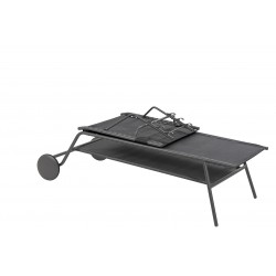 Sun Lounger MIAMI HIGH DUO LaFuma LFM5172 Obsidian