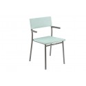Stackable chair with armrests ORON LaFuma LFM5067 Mistral