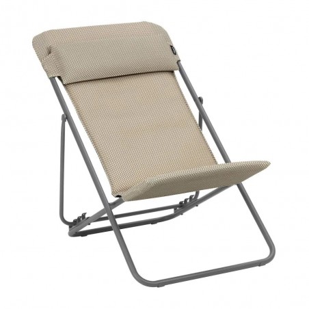 MAXI TRANSAT PLUS Deck Chair BeComfortLaFuma LFM5175 Moka