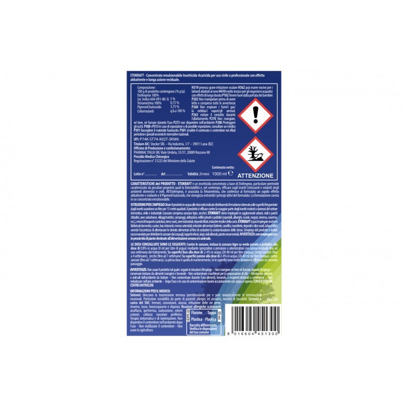 PROMO Stocker Mosquito Control KIT GEYSER PLUS - 12 L