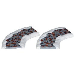 Stone Road - Curved Set of 2 Ref. 34663