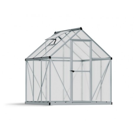 Canopia Mythos Double Layer Garden Greenhouse in Polycarbonate 186X185X208 cm Silver
