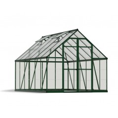 Canopia Balance Hybrid Garden Greenhouse in Polycarbonate 367X244X229 cm Green