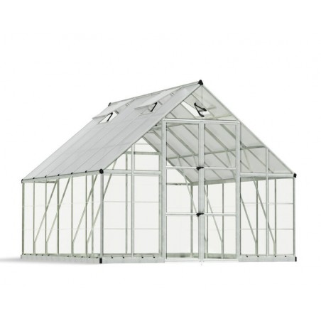 Canopia Balance Hybrid Garden Greenhouse in Polycarbonate 366X304X257 cm Silver