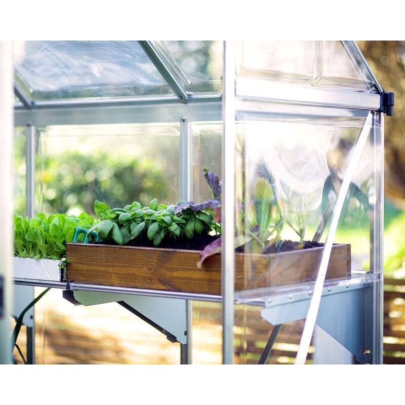 Canopia Forte Kit Of Aluminum Shelves For Greenhouse
