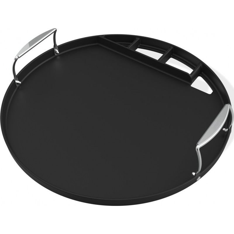 Full-grill cast iron Griddle for 57 cm Weber charcoal BBQ Ref. 3400844