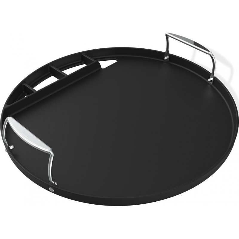 Full-grill cast iron plate for 57 cm Weber charcoal BBQ Cod. 3400844