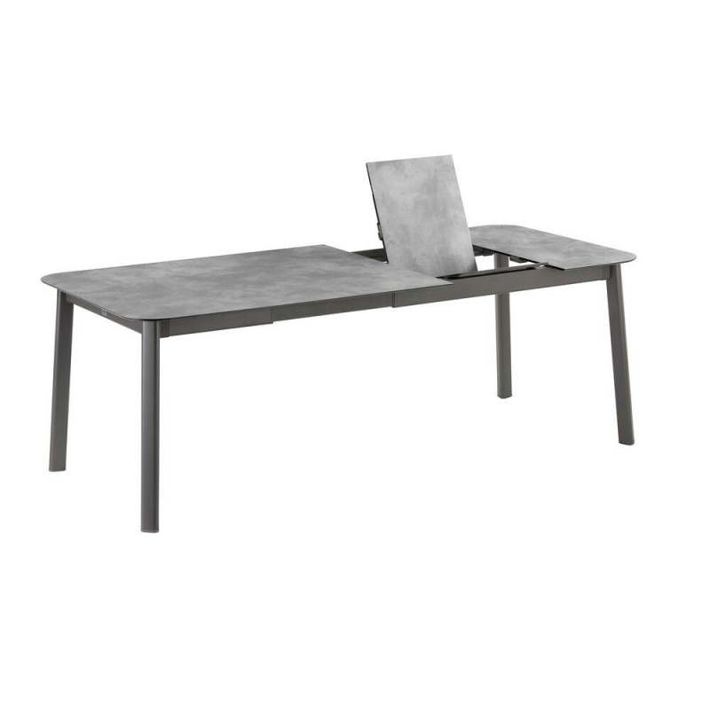 Extendable garden table ORON 170/205x100 cm LaFuma LFM5321 Ciment/Titane