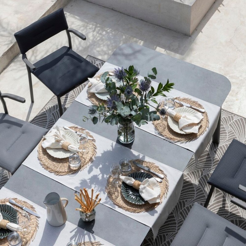 Extendable garden table ORON 170/205x100 cm LaFuma LFM5322 Fusain/Titane