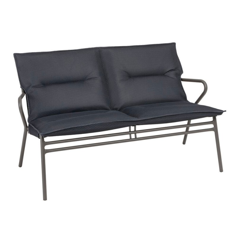 Padded Low Bench VENCE LaFuma LFM5348 Dark Grey/Titane Padded Low Bench VENCE LaFuma LFM5348 Dark Grey/Titane