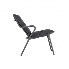 Padded Low Bench VENCE LaFuma LFM5348 Dark Grey/Titane
