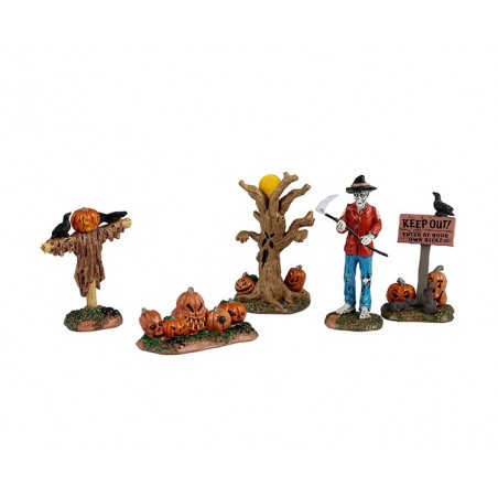 Creepy Pumpkin Patch Set Of 5 Ref. 52513