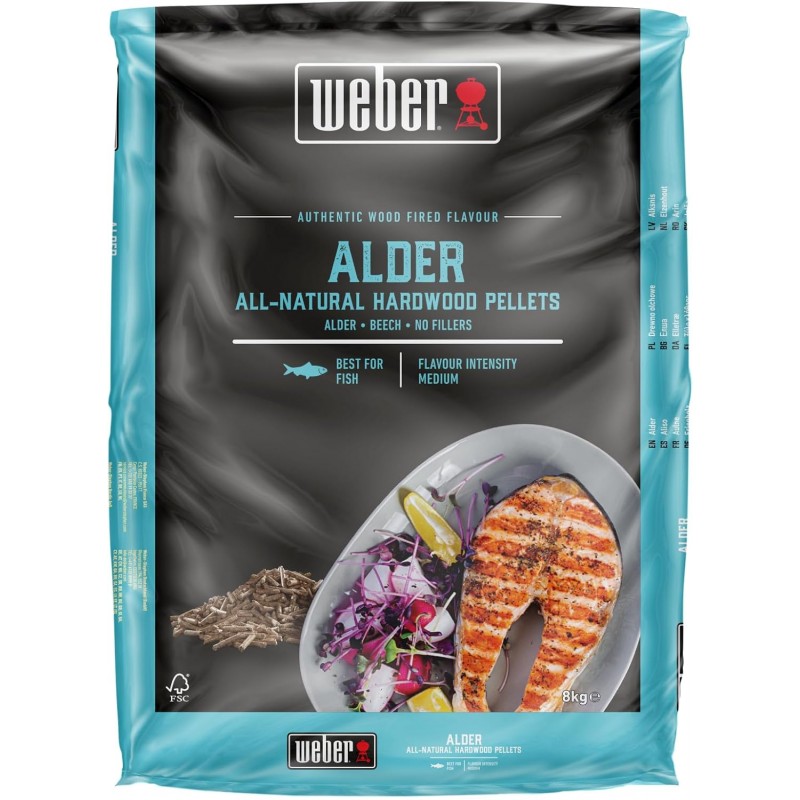 FSC Weber wood pellets - Alder Ref. 3401052
