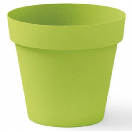 Vaso Cleo Rotondo 40 cm Verde Anice Fine Serie
