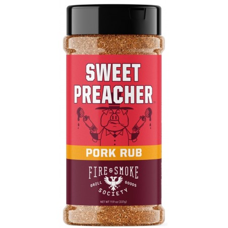 Fire & Smoke Sweet Preacher Rub - 337 gr
