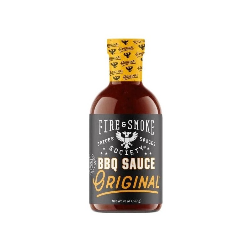 Fire & Smoke BBQ Original Sauce - 567 gr