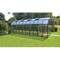 Canopia Grand Gardener Hybrid Polycarbonate Garden Greenhouse 637X265X238 cm Green
