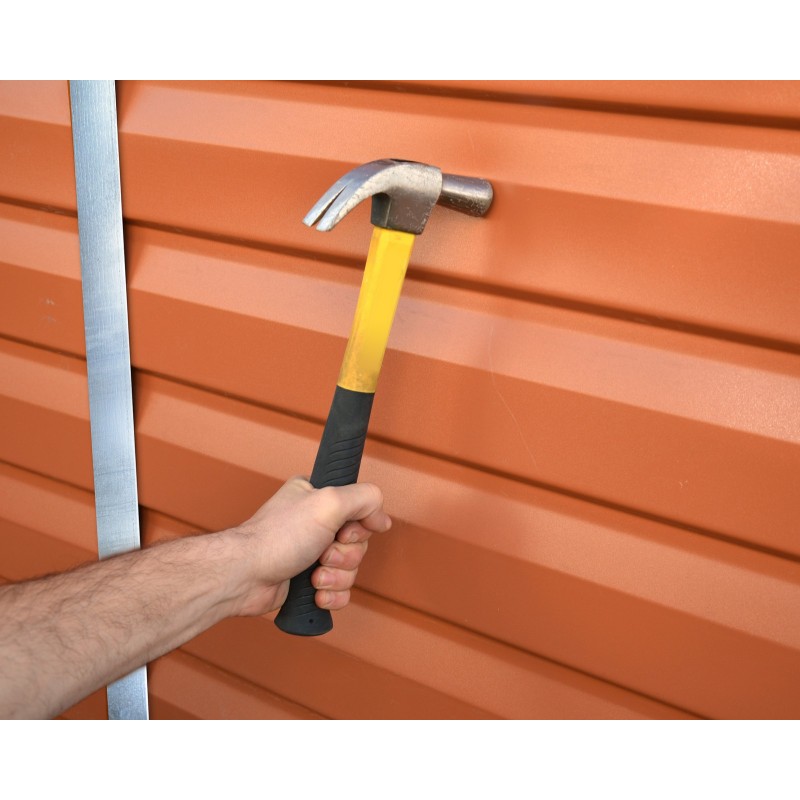 Canopia Skylight Polycarbonate Garden Shed 176X120X203 cm Amber