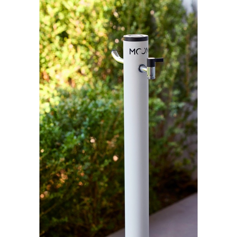 Aquapoint Moon Underground Garden Column Fountain White