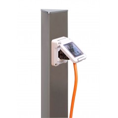 Aquapoint Electropoint Underground Garden Power Socket Column Dove Grey