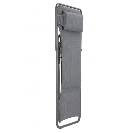 Deck Chair MAXI TRANSAT PLUS BeComfort LaFuma LFM5175 Silver