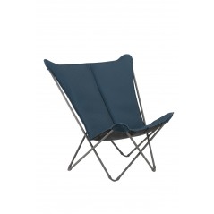 Folding Garden Chair POP UP XL BeComfort LaFuma LFM5183 Bleu Encre