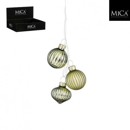 Light Green Glass Ball. Single Piece.