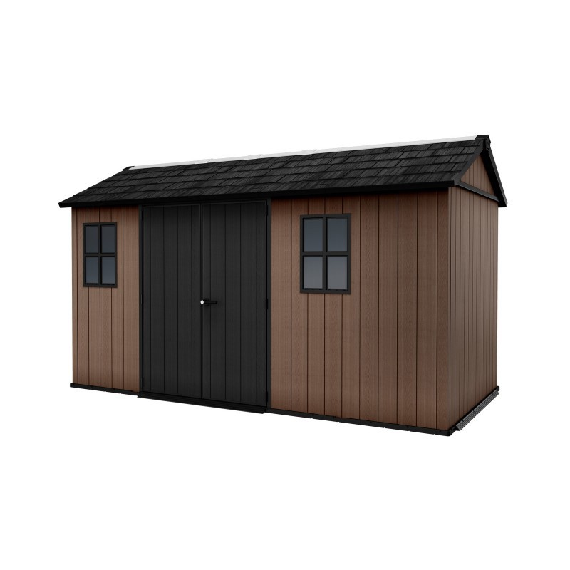 Keter Garden Shed in Resin NEWTON PLUS 1375 - Double Choice of Assembly Keter Garden Shed in Resin NEWTON PLUS 1375 - Double Choice of Assembly