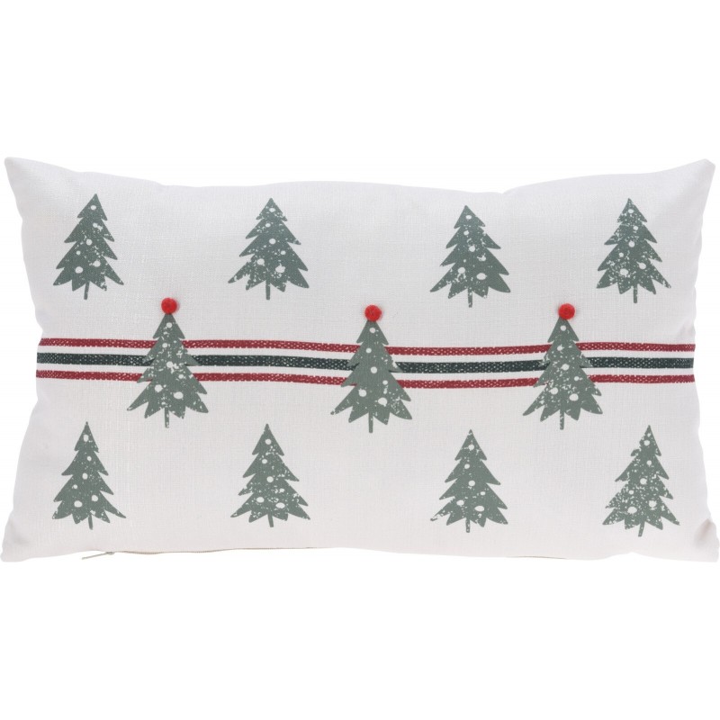 Christmas Tree Decorative Cushion 30x50 cm. Single Piece