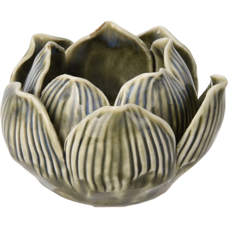 Lotus Flower Tea Light Holder 8x5 cm. Single Piece