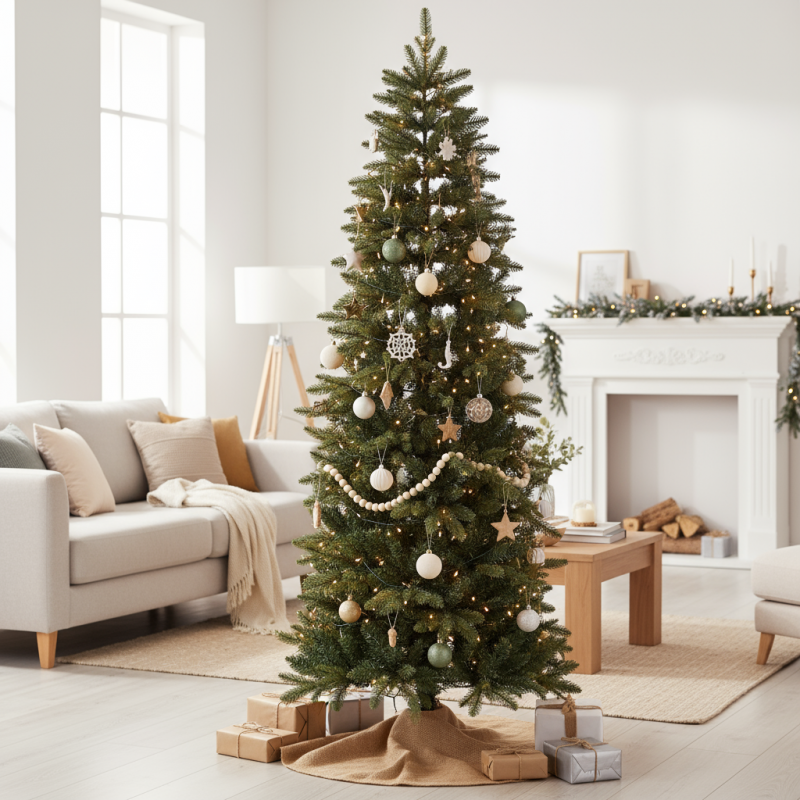 Russel Christmas tree h180Ø65cm PE+PVC