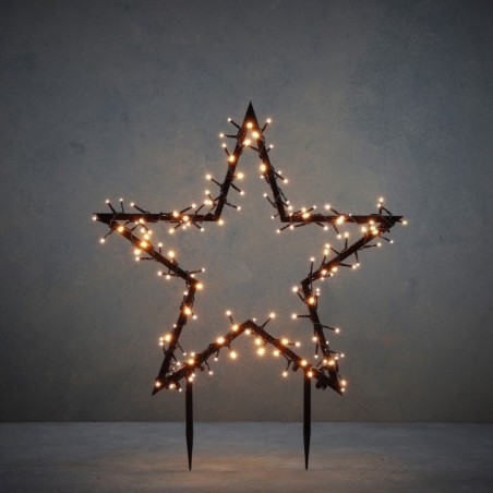 150 LED Warm White Star Light with Timer