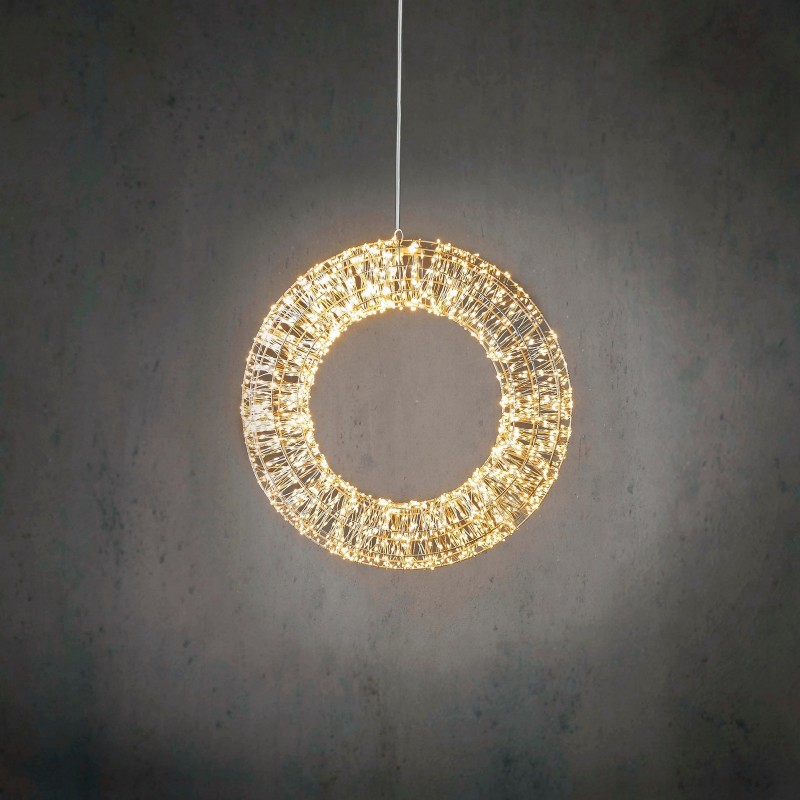 Illuminated Garland 2000 Warm White LEDs IP44