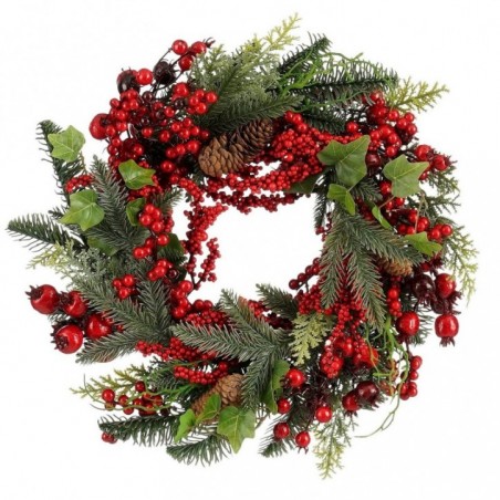 Norah Red Wreath