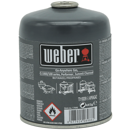 Weber Gas Cartridge 445 g Weber Code 17846