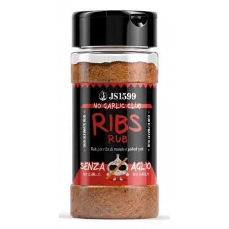 JS1599 Rub Ribs No Garlic - 225 gr