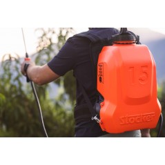 Stocker Pompa a zaino elettrica Ergo 15 L 21 V 3/5 bar, FPM