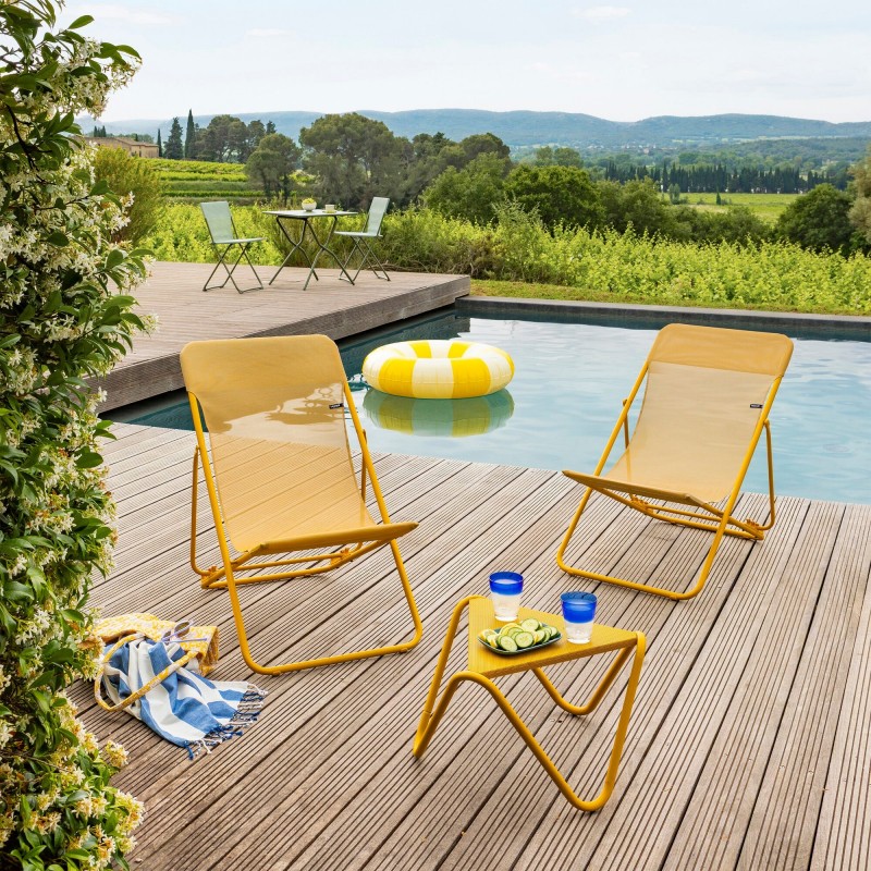 MAXI TRANSAT Sun Lounger LaFuma LFM5170 Honey MAXI TRANSAT Sun Lounger LaFuma LFM5170 Honey