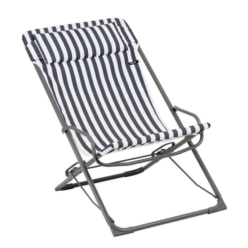 TRANSASWING Rocking Sun Lounger LaFuma LFM5394 Earth Stripe TRANSASWING Rocking Sun Lounger LaFuma LFM5394 Earth Stripe