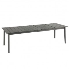 Extendable Garden Table ORON 100 x 200 - 260 cm LaFuma LFM5403 Titane/Titane