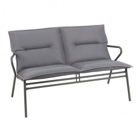 VENCE Padded Low Bench LaFuma LFM5348 Silver