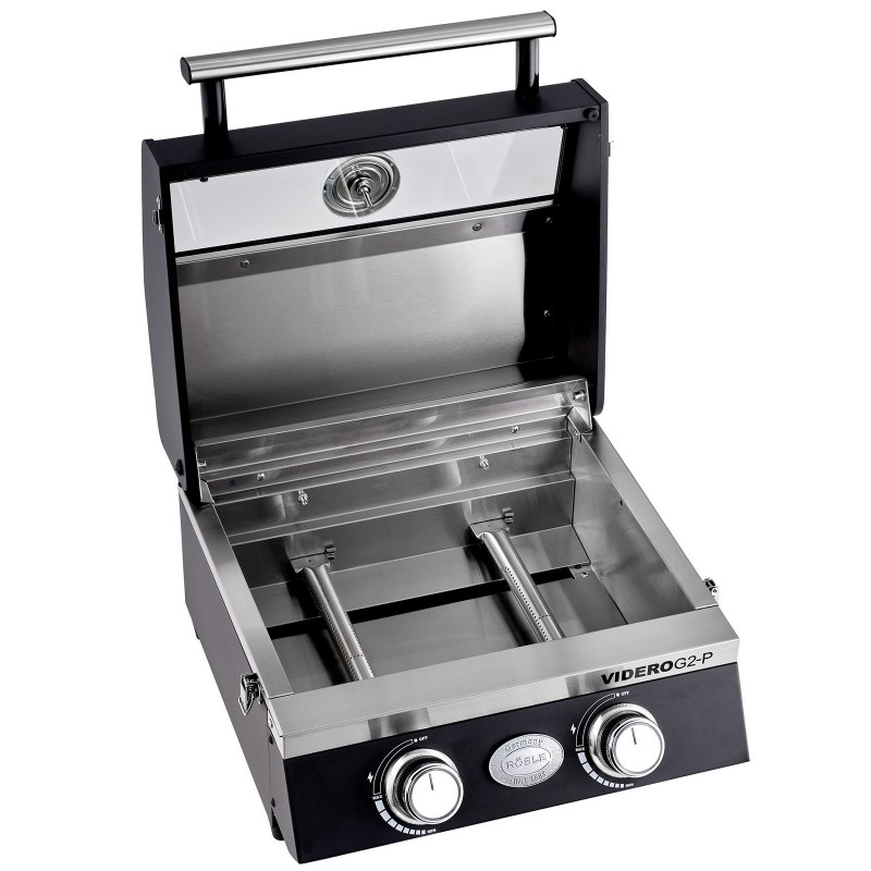 Rösle Portable Gas Barbecue VIDERO G2-P Black cod. 250566 Rösle Portable Gas Barbecue VIDERO G2-P Black cod. 250566