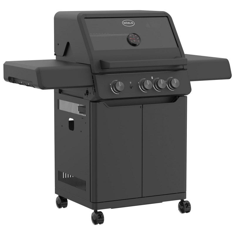 Rösle Gas Barbecue ALLFLAME Peer 3 Black cod. 251055 Rösle Gas Barbecue ALLFLAME Peer 3 Black cod. 251055