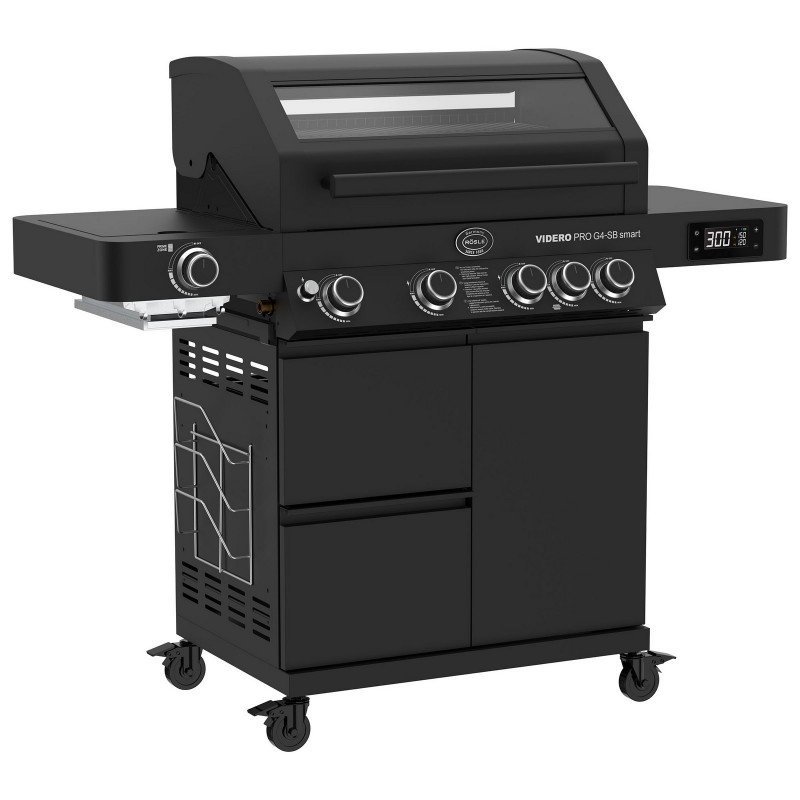 Rösle Gas Barbecue Station VIDERO PRO G4-SB SMART Vario+ Black cod. 251060 Rösle Gas Barbecue Station VIDERO PRO G4-SB SMART Vario+ Black cod. 251060