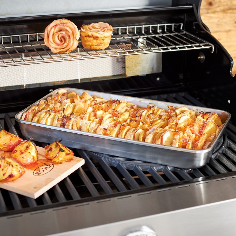 Rösle Pro Universal Stainless Steel Tray 41x22 cm cod. 250233 Rösle Pro Universal Stainless Steel Tray 41x22 cm cod. 250233