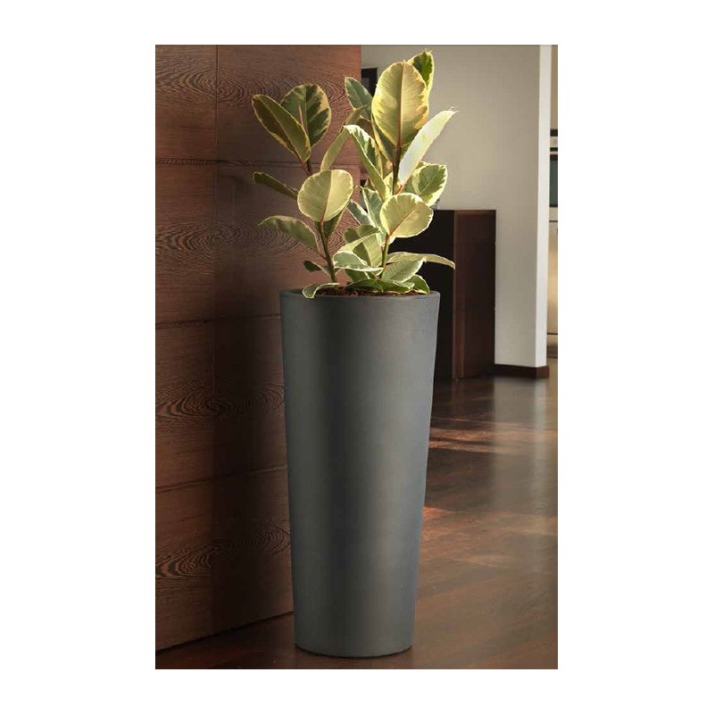 Clou Tondo vase with cache-pot