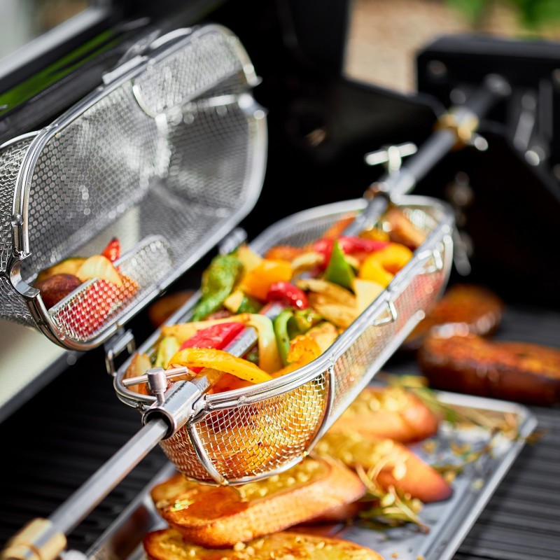 Rösle Stainless Steel Rotisserie Basket cod. 250437 Rösle Stainless Steel Rotisserie Basket cod. 250437