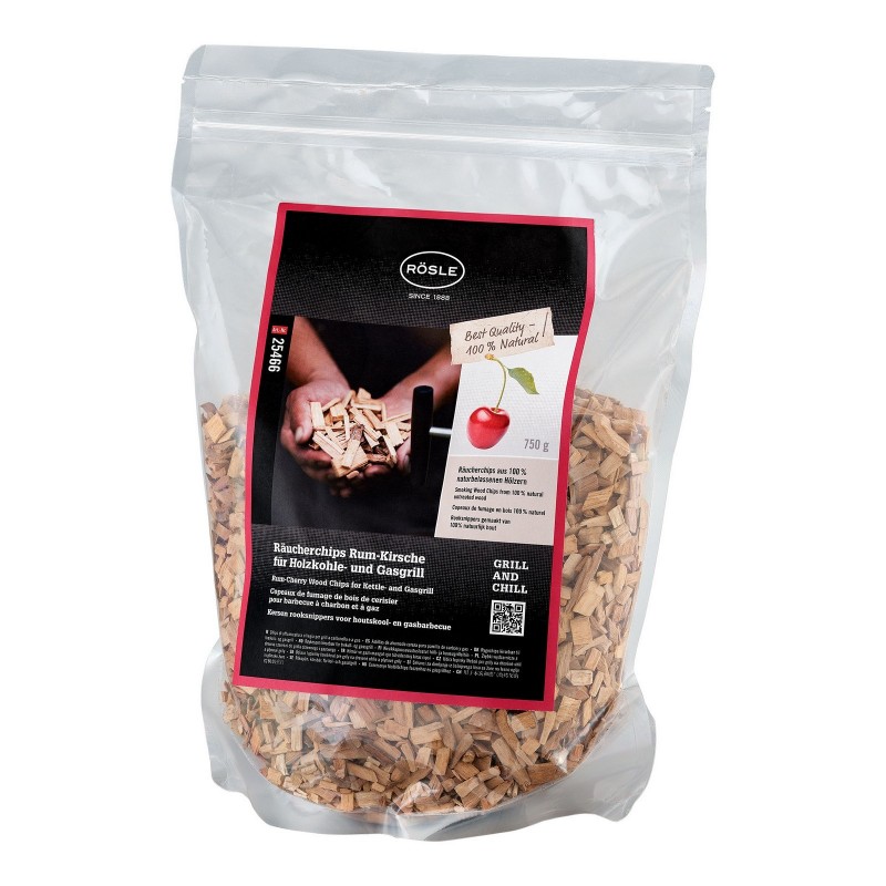 Rösle Cherry Rum Smoking Chips 750g cod. 250466