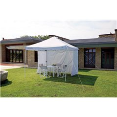 Gazebo Pieghevole In Ferro 3x3 mt Perlato - Anti Pooling