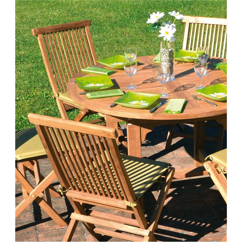 Greenwood Salina Teak Garden Garden Chair without Armrests - Folding